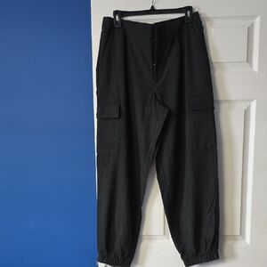 a new day Charcoal Cargo Jogger Pants